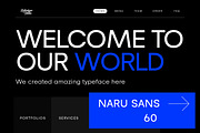 Naru – Geometric Branding Sans, a Sans Serif Font by Lettertype Studio (Thumbnail 14 of 15)
