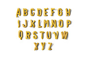 Twist Psd 3D Letters, an Object Graphic by GK Creative (Thumbnail 7 of 10)