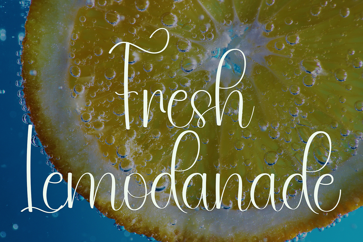 Sparkling, a Handwritten Font by FreshTypeINK (Photo 8 of 8)