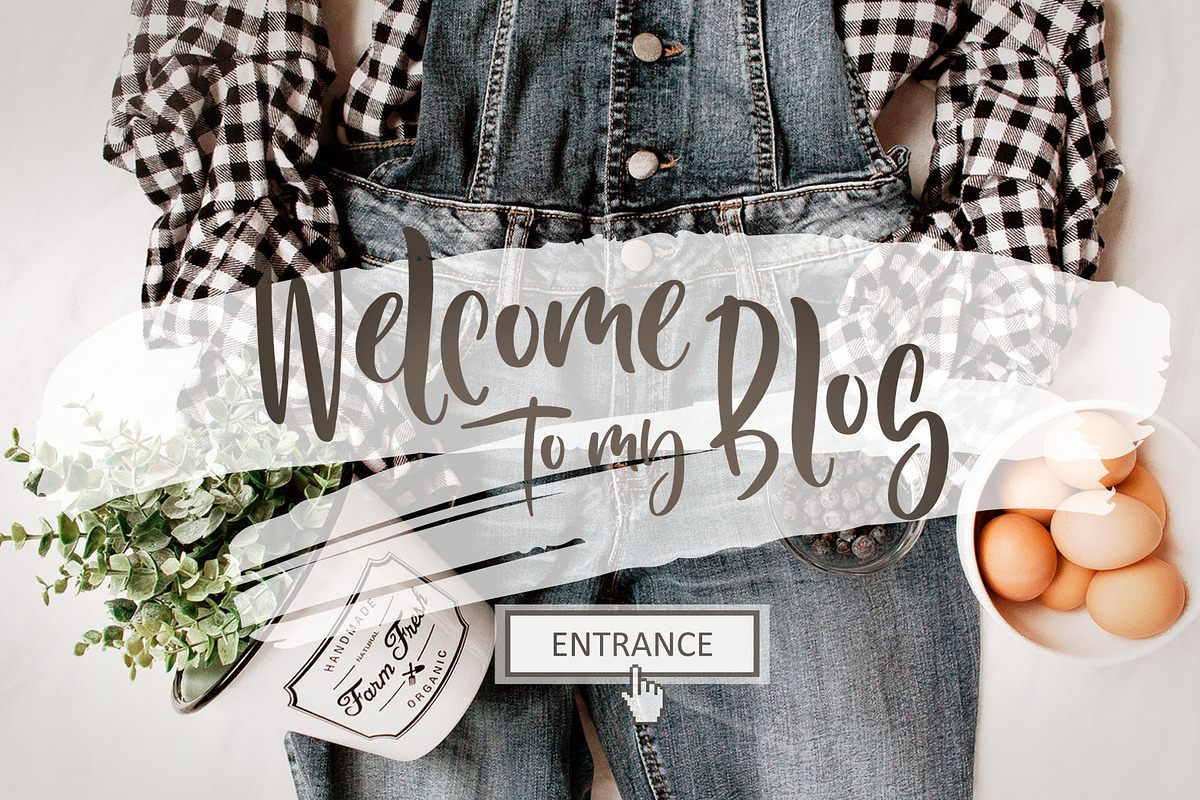 NEW! Huckleberry Gateau Font preview 4
