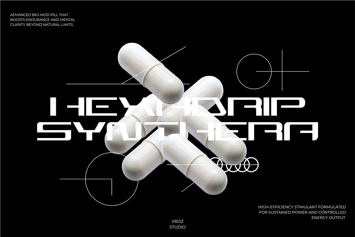 ARCEND - Futuristic Modern, a Sans Serif Font by Vroz Studio (Photo 4 of 7)