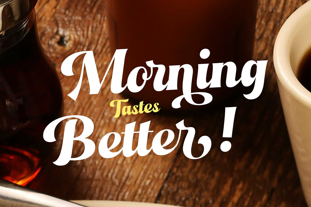 Bold Vintage Script - Hendika, a Script Font by Novitype (Photo 10 of 13)
