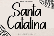 Santa Catalina, a Script Font by FreshTypeINK (Thumbnail 1 of 8)