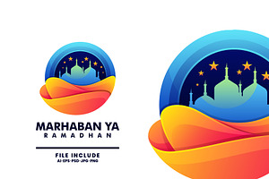 Marhaban Colorful Logo