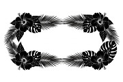 Floral Rectangle Frame SVG Bundle, an Illustration by jahid234 (Thumbnail 25 of 31)
