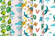 My Friends Dinosaurs - Clip Art Set, an Animal Illustration by Mashamashastu (Thumbnail 12 of 12)