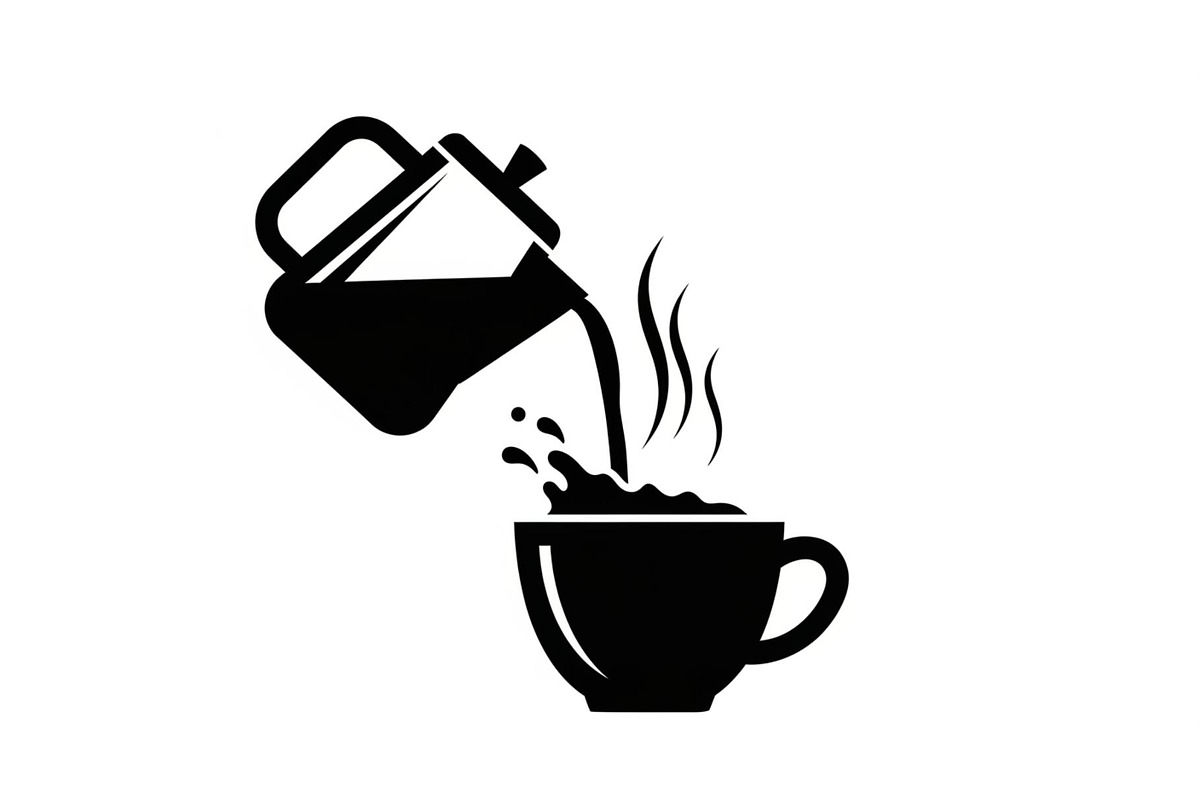 Pour Over Coffee Cup Silhouette Bund, an Illustration by Designs_River (Photo 19 of 31)
