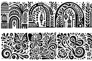 Vintage Gardening Folk Art, a Decorative Illustration by devastd (Thumbnail 10 of 28)