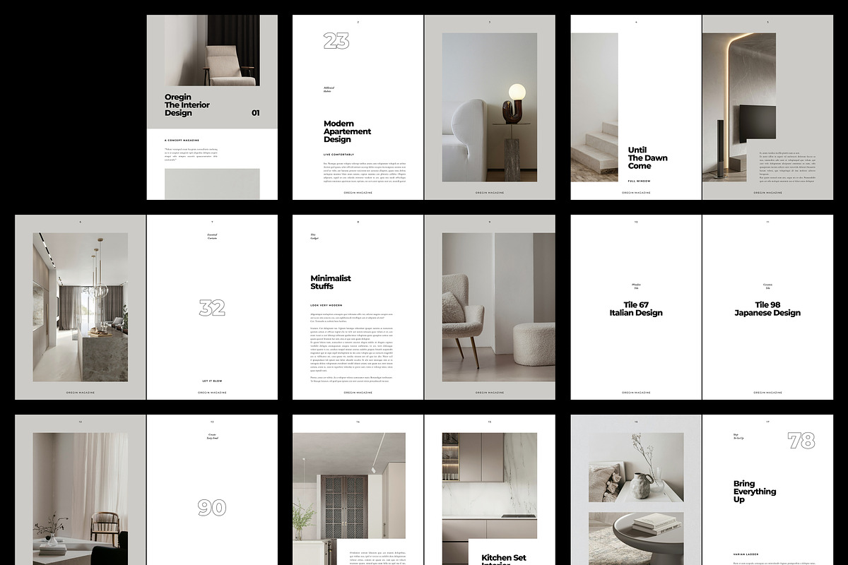 OREGIN Multipurpose Catalog, a Magazine Template by Arif Tri Ananta (Photo 14 of 14)