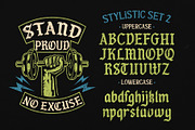 Hold Money Blackletter Typeface, a Blackletter Font by alit design (Thumbnail 9 of 15)