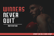 Sport-Ish Display Typeface, a Font by GlitzyGrapix (Thumbnail 6 of 13)
