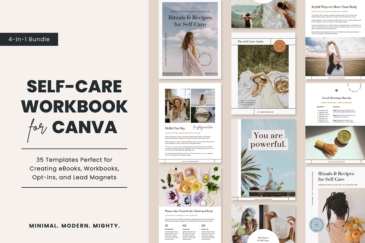 4-in-1 Coaching Bundle for Canva, a Templates & Theme by Erin Cassidy (Photo 2 of 26)