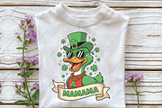 St. Patrick's Day, Mama Png, an Illustration by CraftArtStudio (Thumbnail 3 of 4)