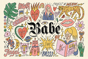 Babe Bundle, an Animal Illustration by Annie Konst