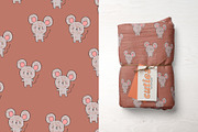 Cuties animals patterns collection, a Pattern Graphic by K.SweeTheArt (Thumbnail 9 of 14)