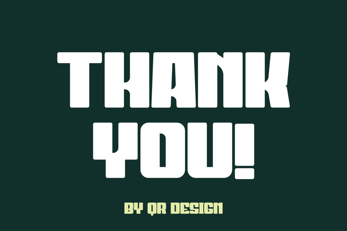 Sloper Pjonweak, a Sans Serif Font by QR Design Studio (Photo 8 of 8)