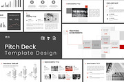 Pitch Deck Template Design, a Presentation Template by Artemis-products (Thumbnail 1 of 7)