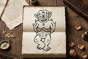 Medieval Monsters Vol 1, a Decorative Illustration by Tekuni (Thumbnail 6 of 14)