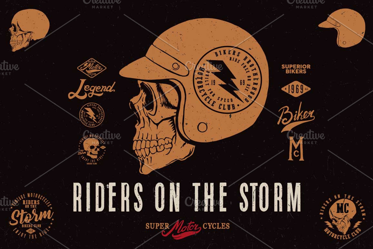RIDERS, an Illustration by Artistic & Unique