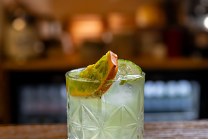 Old fashioned cocktail, a Photo by Grafvision photography