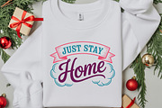 Stay Home Svg Bundle, an Object Graphic by DollarSmart (Thumbnail 5 of 5)