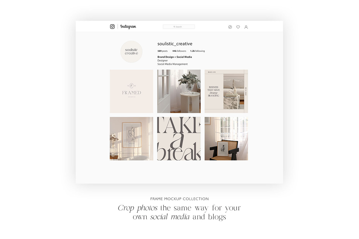 JAPANDI Minimalist Frame Mockup, a Household Mockup by Muse Mockups (Photo 19 of 20)
