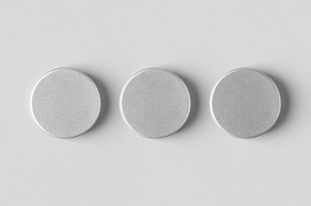 Metal cosmetic jar mockup JPEG