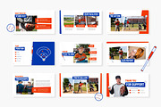 Baseball Rangers Google Slides, a Presentation Template by Loin Studio (Thumbnail 4 of 4)