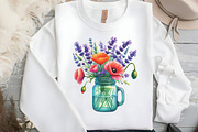 Spring Flowers Vase Clipart, an Illustration by DreamCafeArt (Thumbnail 4 of 5)