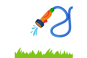 Irrigation hose. gardening, an Illustration by Onyx