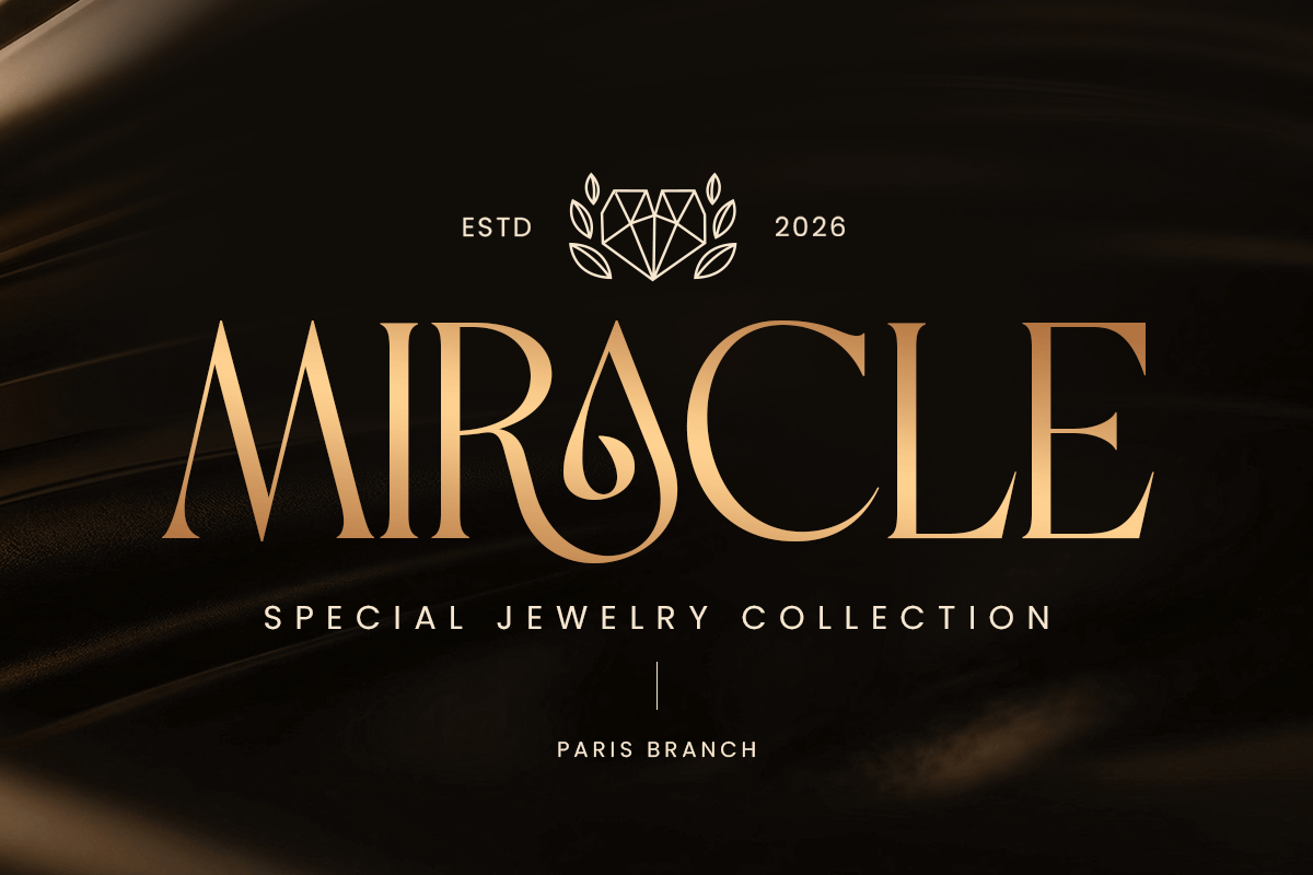 Aroska - Unique Luxury Art Deco Font, a Serif Font by Sensatype (Photo 7 of 12)
