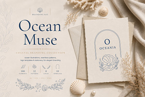 Ocean Muse — Coastal Branding Kit