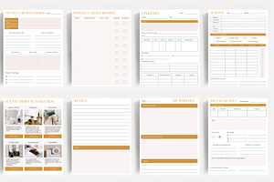 2022 Blogging Planner