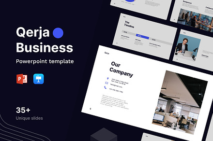 Qerja - Presentation Template