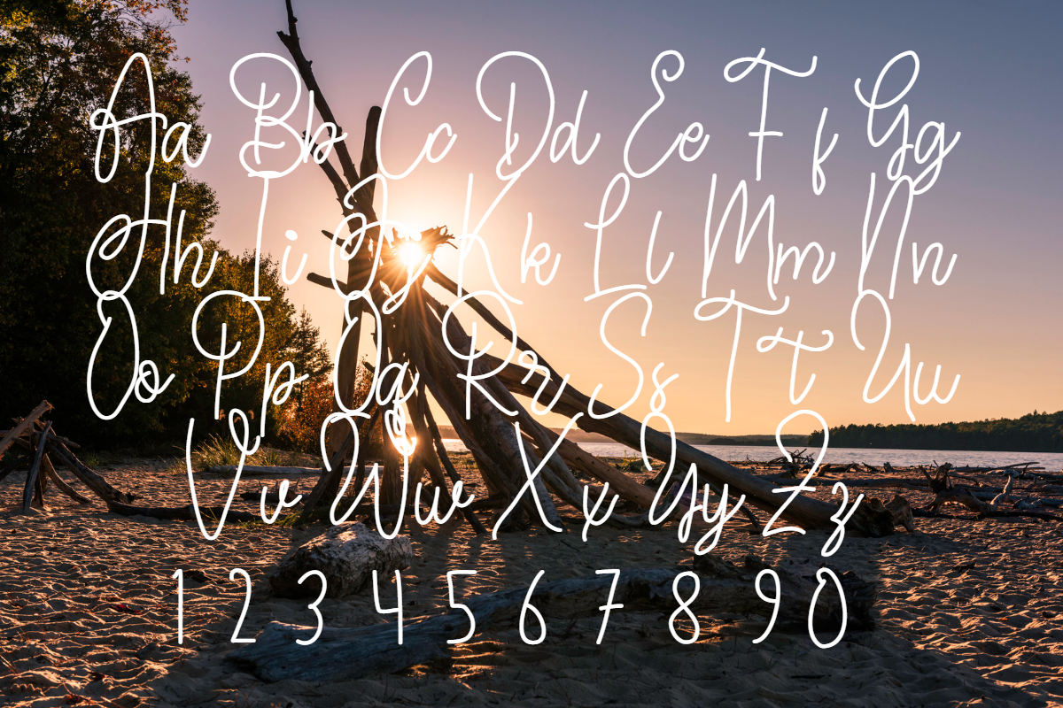 Upper Michigan sans serif font, a Sans Serif Font by TNE Designs (Photo 2 of 2)