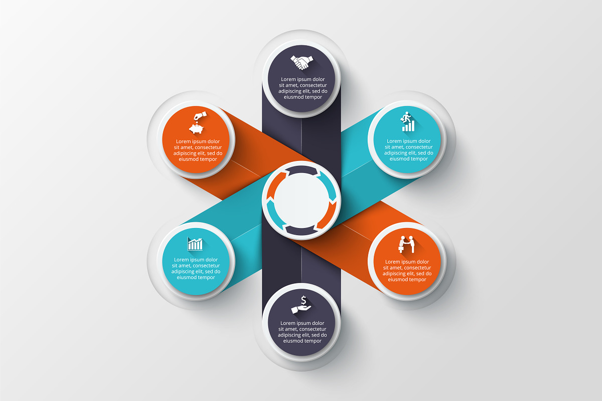 Infographics template set v.19, a Presentation Template by Abert (Photo 6 of 8)