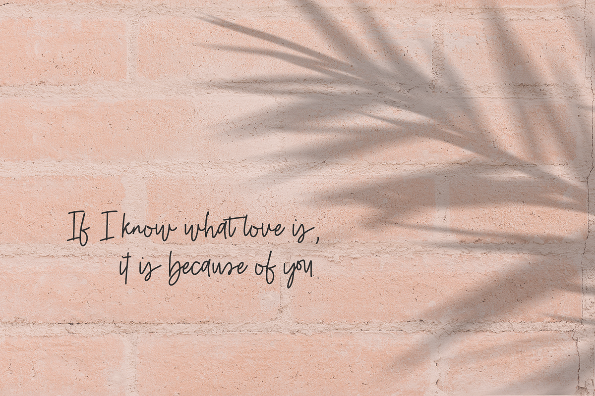 Belovedly Font - Handwriting Font preview 4