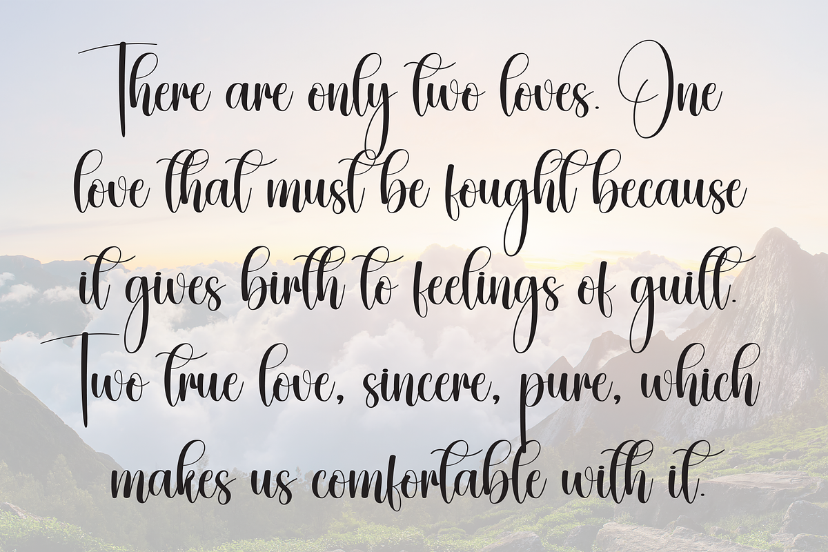 Hunting | Script Font, a Handwritten Font by Scratchones (Photo 6 of 9)