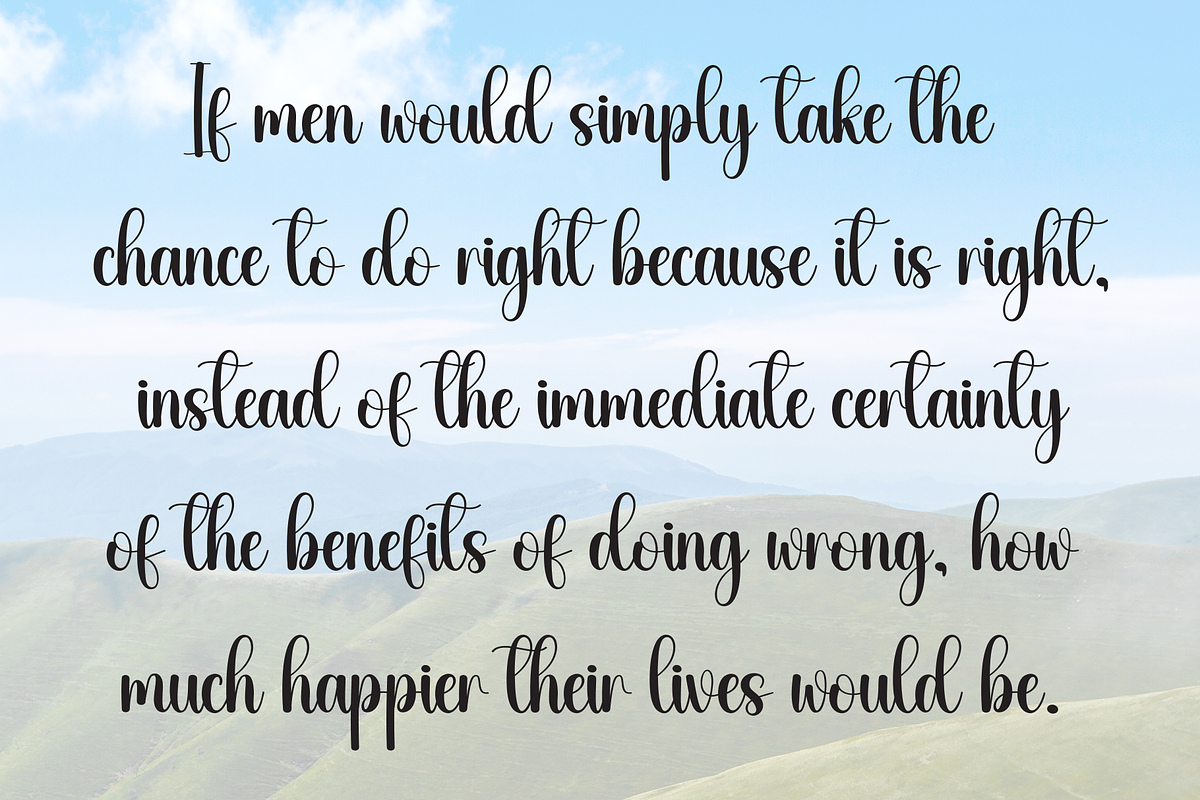 Daddy Christian | Script Font, a Handwritten Font by Scratchones (Photo 6 of 9)