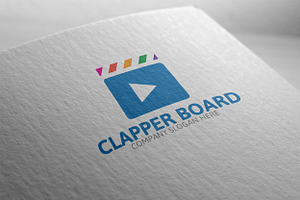 Clapper Board Logo