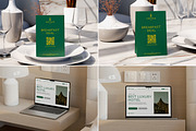 40 Hotel Branding Mockups Bundle, a Household Mockup by Vitora Mockup (Thumbnail 10 of 12)