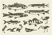 Fishing & Hunting Bundle by Shaka, an Illustration by SHAKA (Thumbnail 4 of 4)