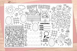 Easter Activity Mats Collection