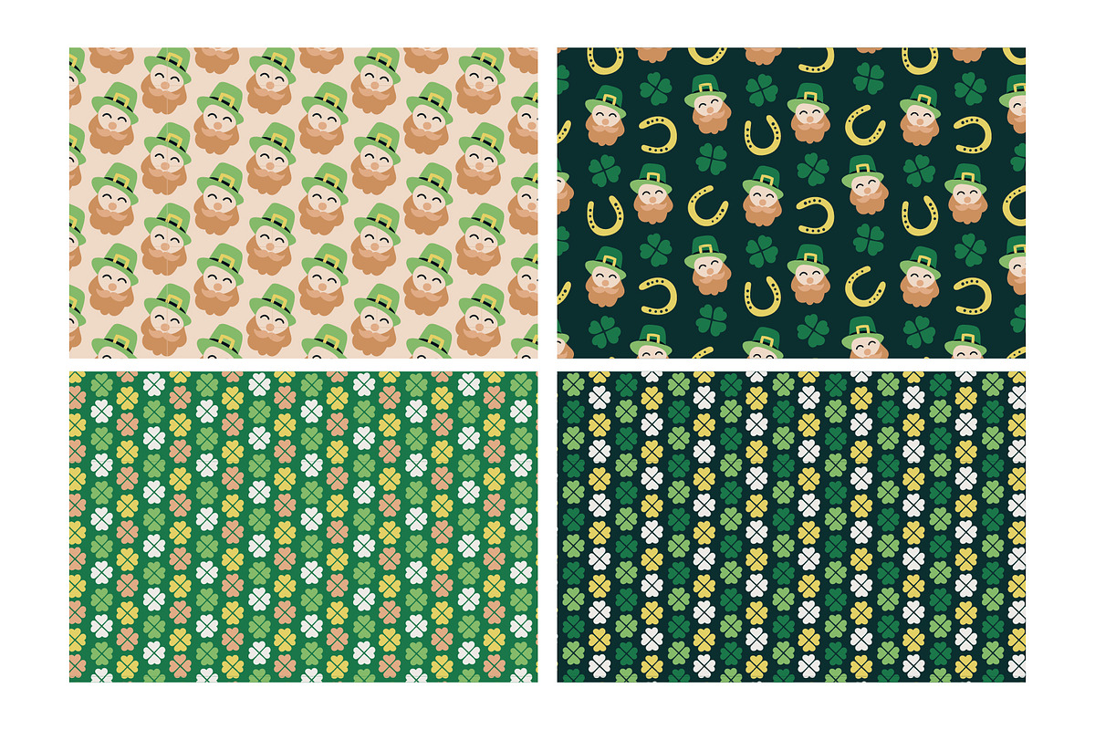 Lucky Saint Patrick's day patterns, a Pattern Graphic by RevolutionizZed (Photo 12 of 12)