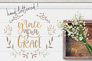 grace upon grace, handlettered svg, an Object Graphic by Personal Epiphany (Thumbnail 3 of 3)