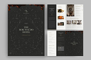 Halloween Hotel Mini Brochure Templa, a Brochure Template by BrandPacks (Thumbnail 1 of 5)