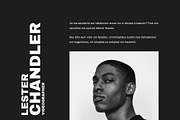 Lester | CV / resume template, a Resume Template by CV house (Thumbnail 4 of 9)