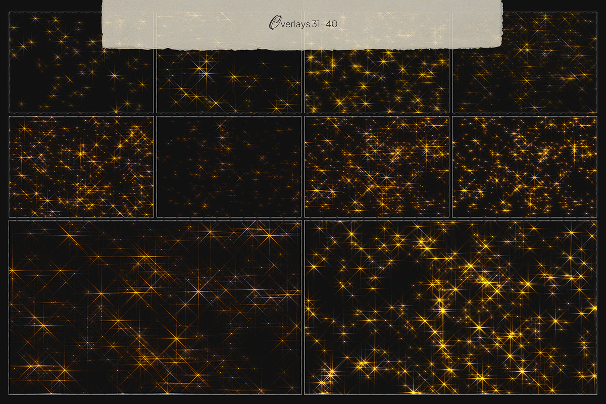 Glitter and Sparks Overlays, a Texture Graphic by Freezerondigital (Photo 12 of 12)