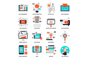 Digital Marketing, an Outline Icon by Maxim_Basinski (Thumbnail 2 of 2)