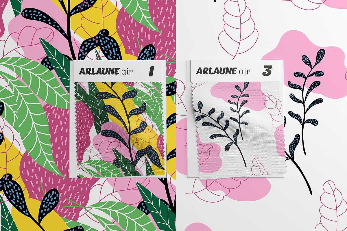 Abstract Botanical Scandinavian Set, a Pattern Graphic by Asya Melkonyan Patterns (Photo 5 of 12)